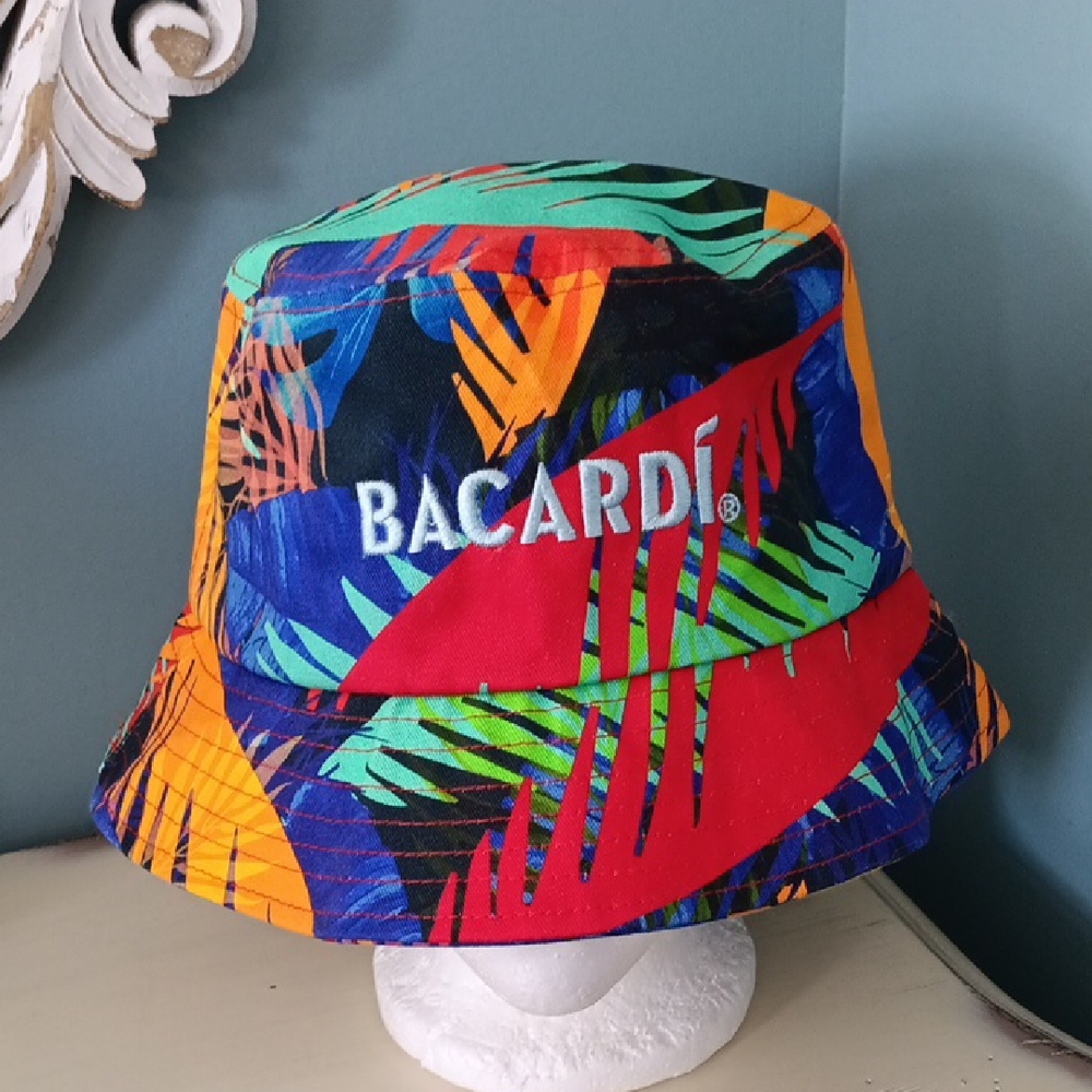 * Bacardi Colourful Tropical Unisex Bucket Hat